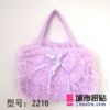 北京大花猫蕾丝包包